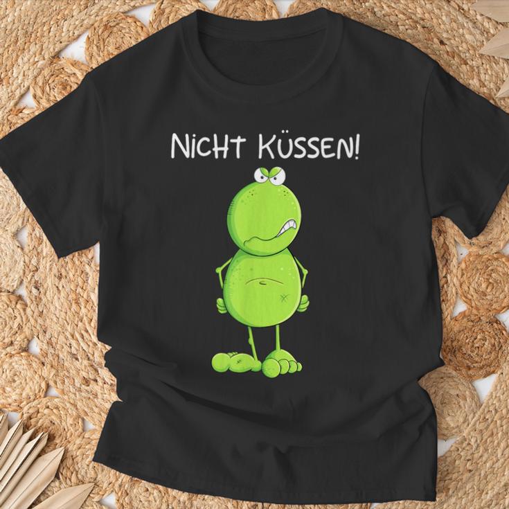 Nicht Küsen Nicht Küsen T-Shirt Geschenke für alte Männer