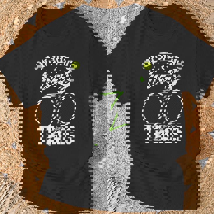 No Puedo Tengo Tenis Entrenador Tenista Jugador De Tenis Camiseta unisex Regalos para ancianos