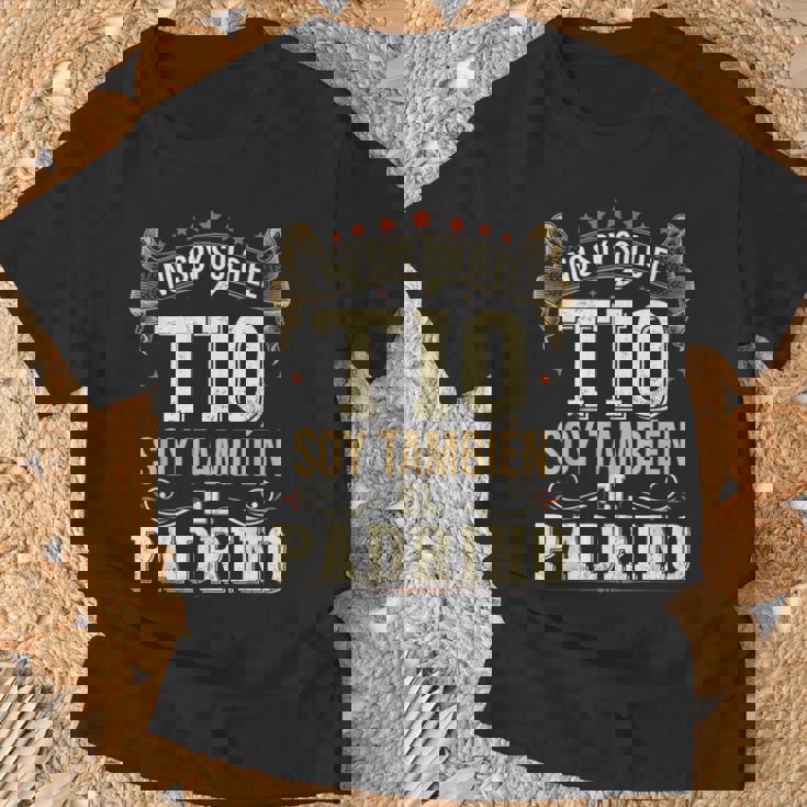 No Soy Solo El Tío Soy También El Padrino Camiseta unisex Regalos para ancianos