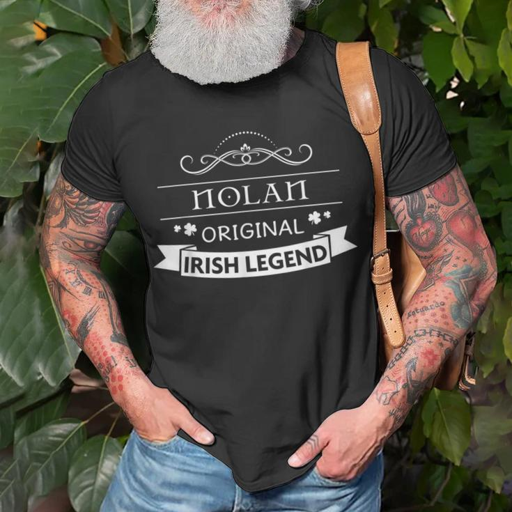 Nolan Original Irish Legend Nolan Irish Family Name T-Shirt Gifts for Old Men