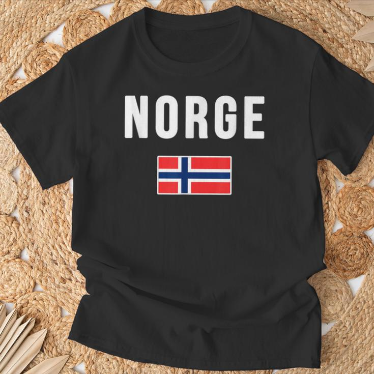 Norwegian Flag Norwegian Flag T-Shirt Geschenke für alte Männer