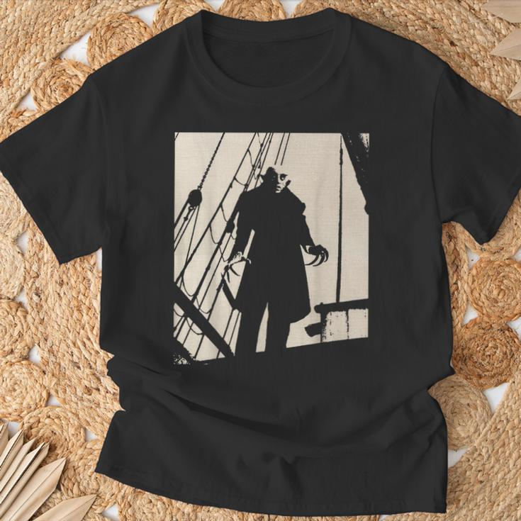 Nosferatu's Classic Horror Movie Monster Vintage Vampire T-Shirt Gifts for Old Men