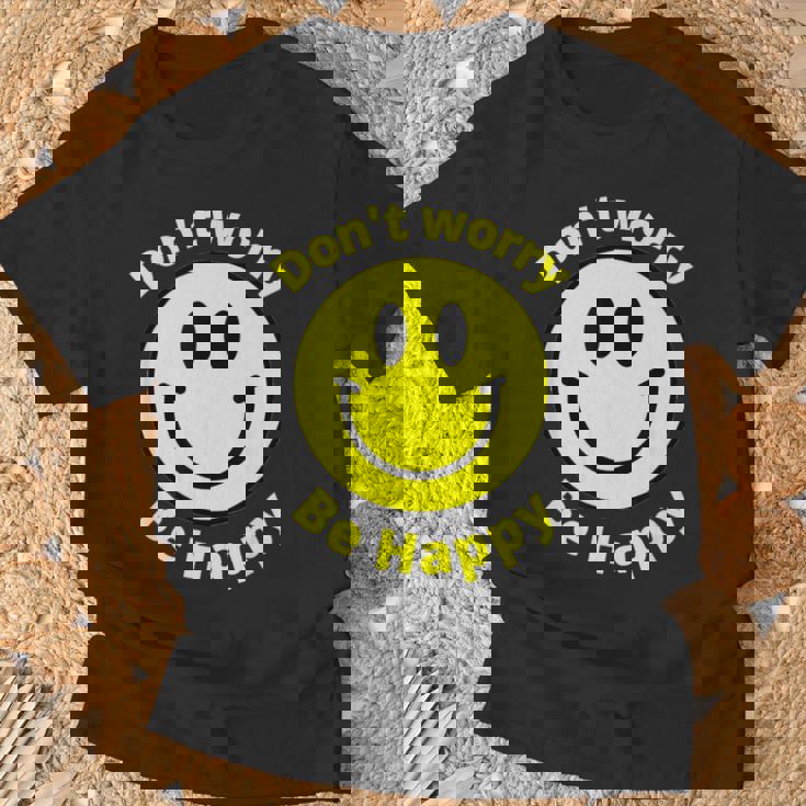 ミュージシャン DOTS Don't Worry, Be Happy L/S TEE Dont Worry Be Happy T Shirt | Grailed