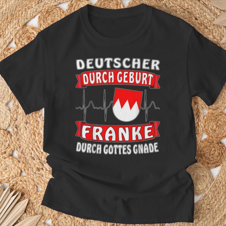 With Oberfranken Middle Franken And Unterfranken Franke T-Shirt Geschenke für alte Männer