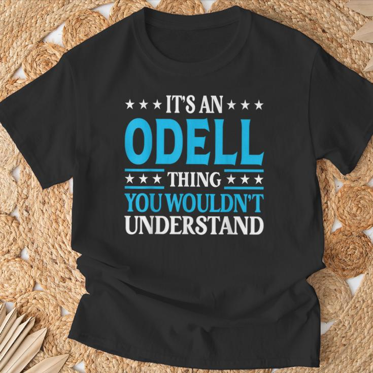 Odell Thing Surname Team Family Last Name Odell T-Shirt Gifts for Old Men