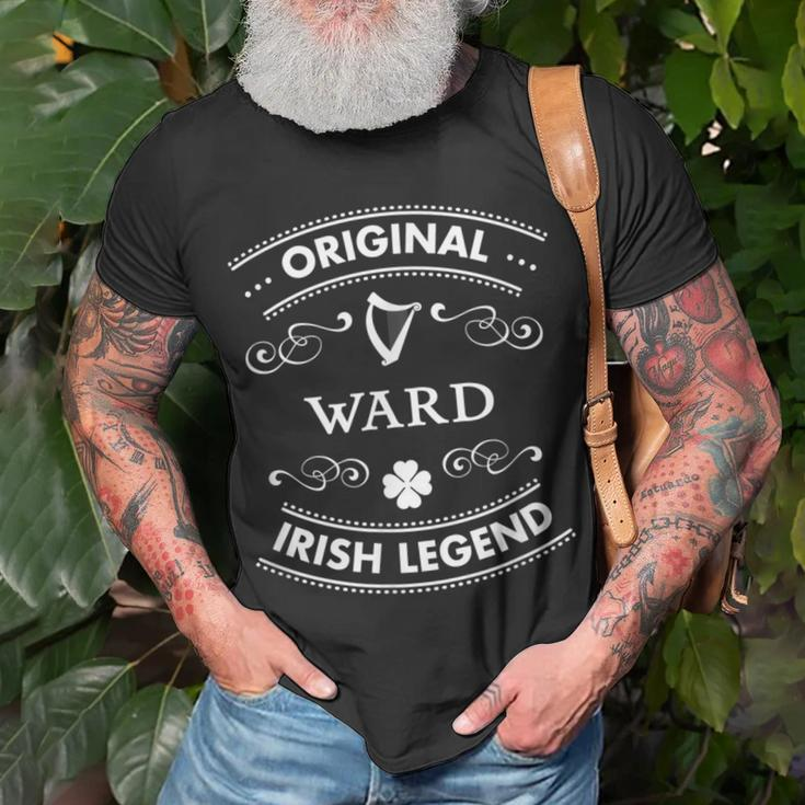Original Irish Legend Ward Irish Family Name T-Shirt Gifts for Old Men