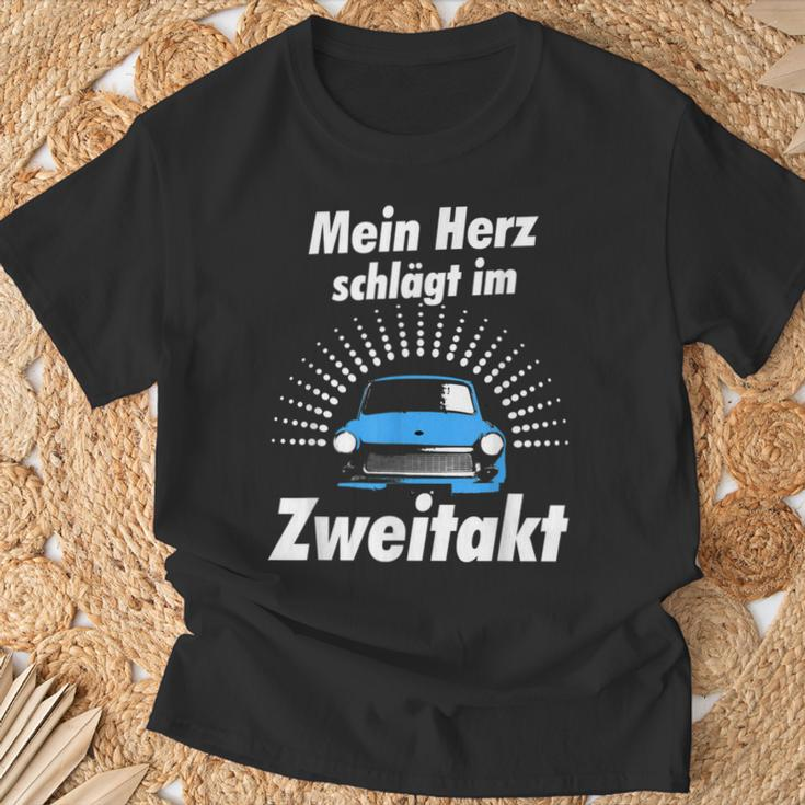 Ostdeutschland Ossi Two Stroke Trabbi Idea T-Shirt Geschenke für alte Männer