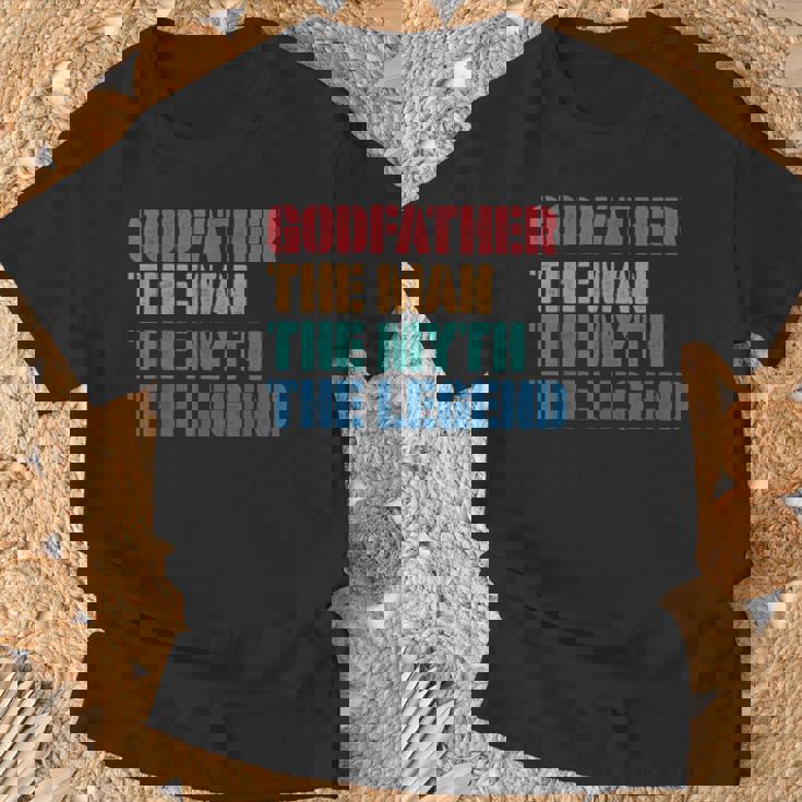 Padrino Hombre Mito Leyenda Ahijado Padrino Camiseta unisex Regalos para ancianos