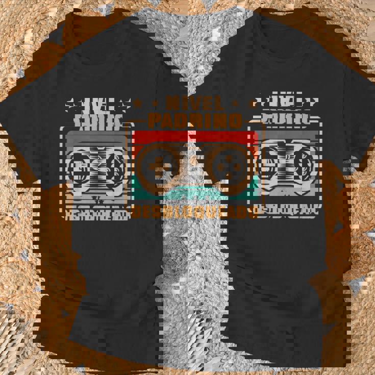 Padrino Nivel Padrino Desbloqueado Camiseta unisex Regalos para ancianos