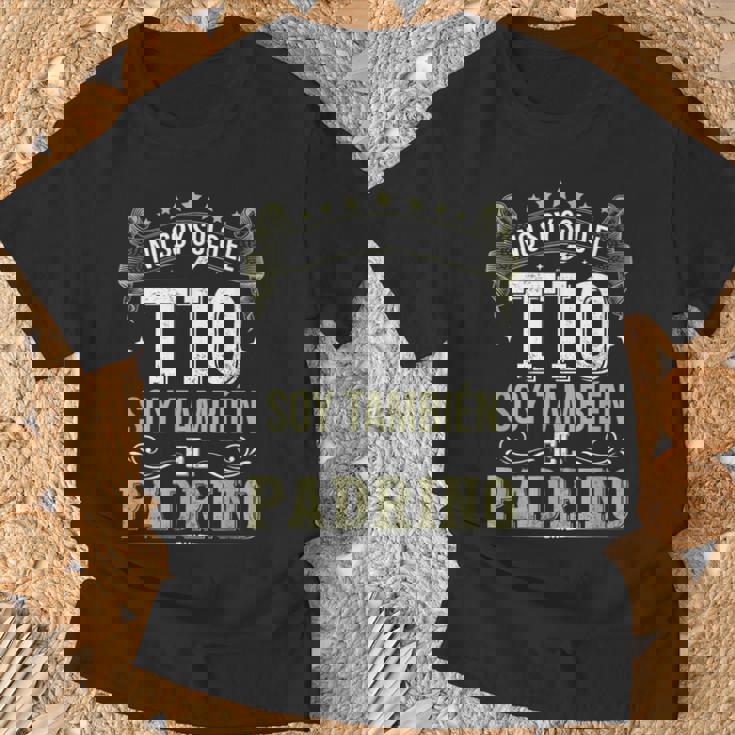 Padrino Regalo No Soy Solo El Tío Soy También El Padrino Camiseta unisex Regalos para ancianos