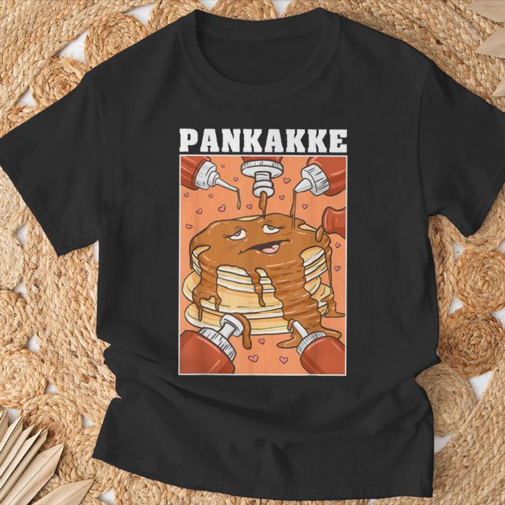 Pankakke Naughty Pancake Bukakke Ecchi Hentai Pun T-Shirt Gifts for Old Men