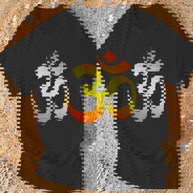Panneau Om Ohm Bouddha T-Shirt Cadeaux pour les vieillards