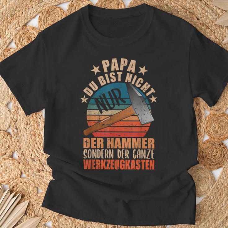 Papa Du Bist Nicht Nur Hammer Sondern Toolbox Father T-Shirt Geschenke für alte Männer