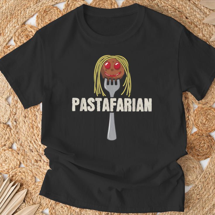 Pastafarian I Love Italian Pasta T-Shirt Gifts for Old Men