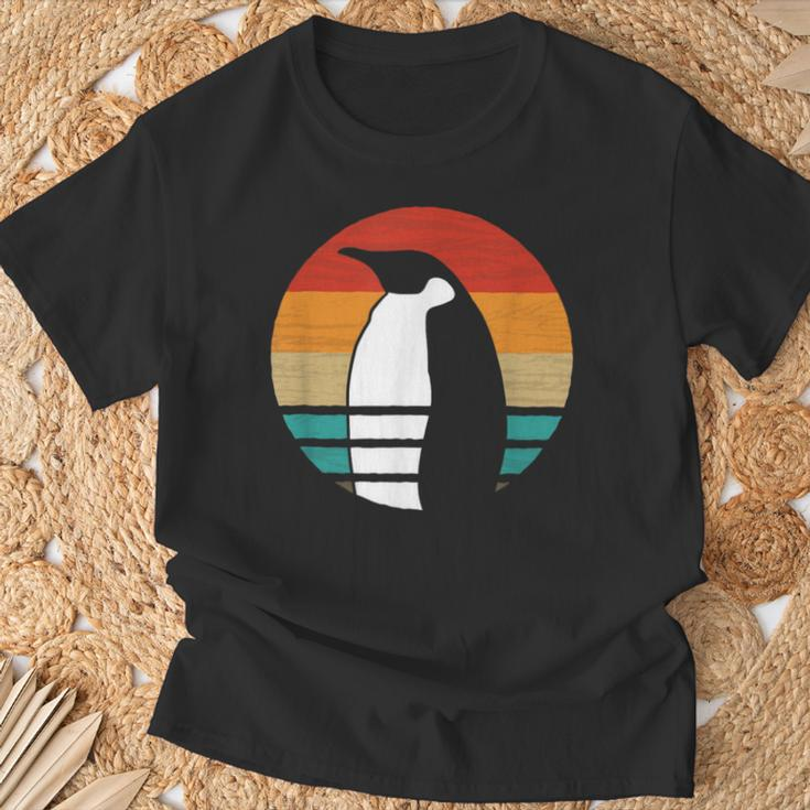 Penguin Retro Style Vintage T-Shirt Gifts for Old Men
