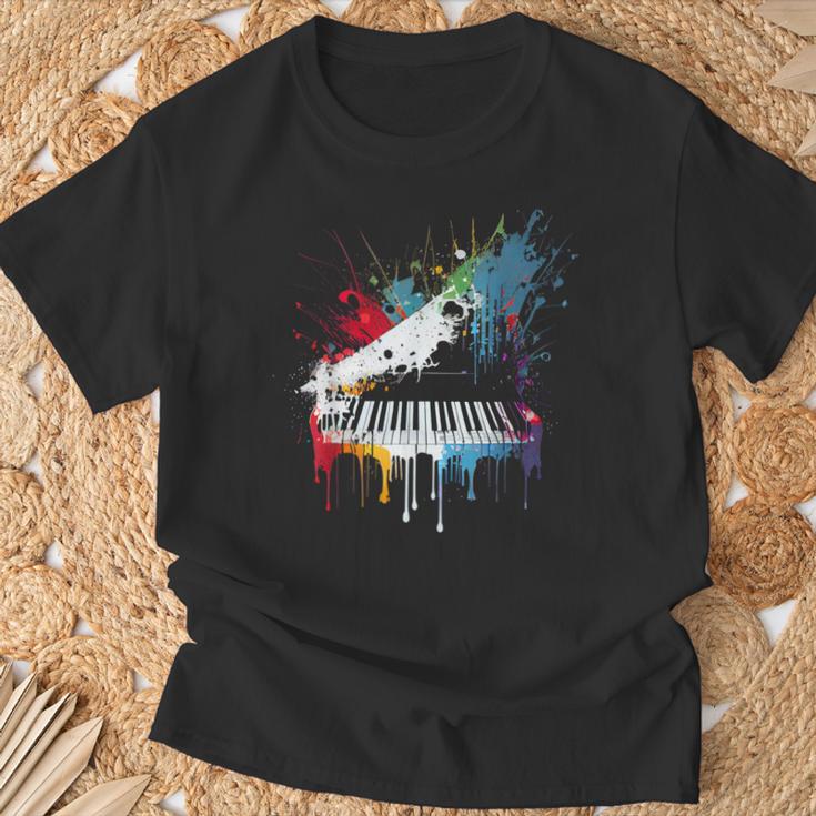 Piano Piano T-Shirt Geschenke für alte Männer