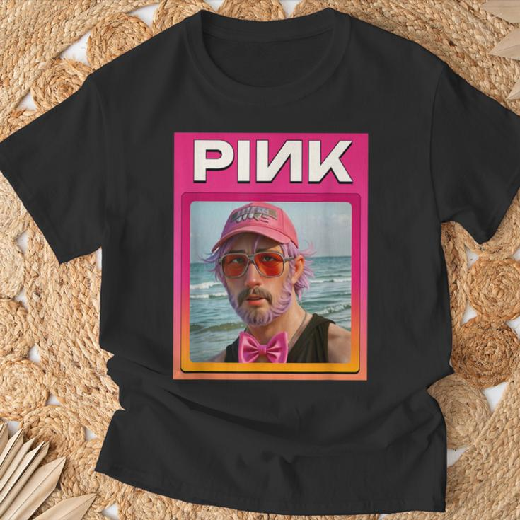 Pink-Krypto-Meme-Token T-Shirt Geschenke für alte Männer