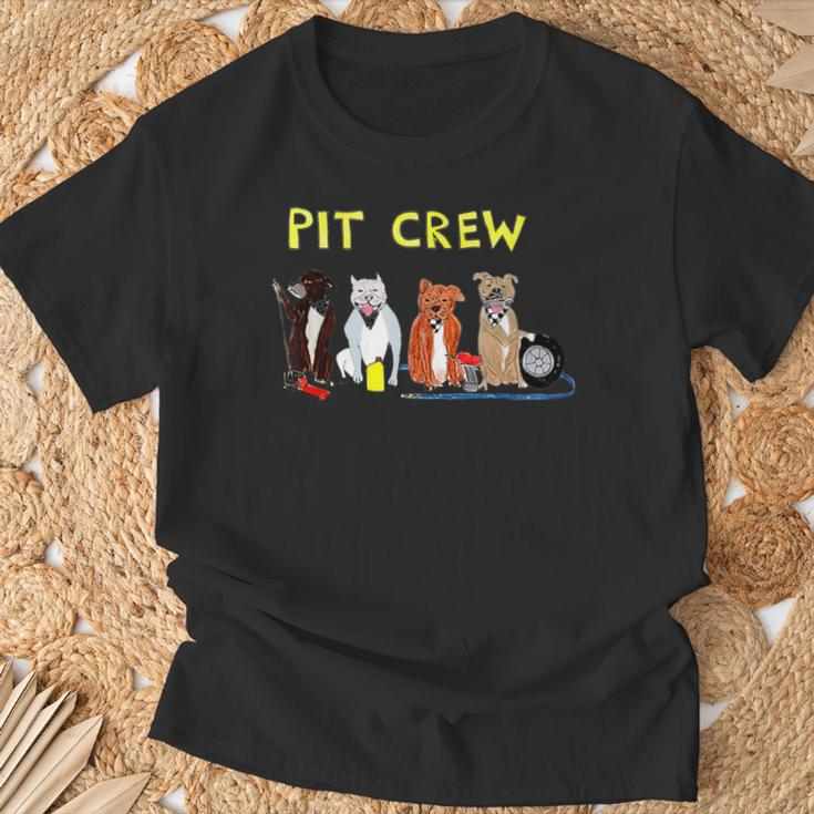 Pit Crew Dogs For Women T-Shirt Gifts for Old Men
