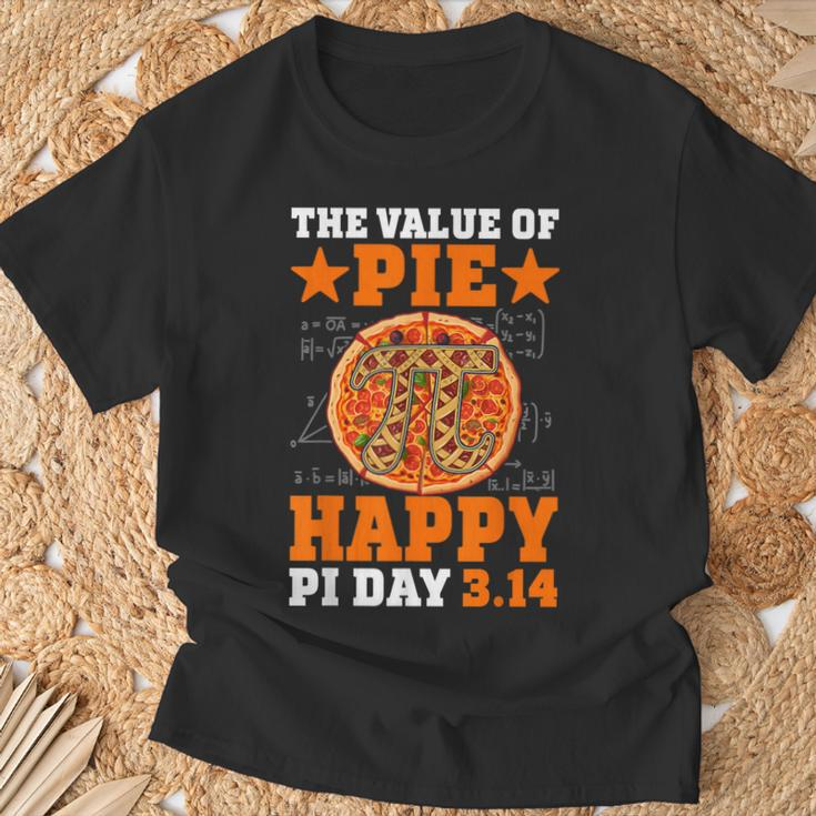 Pizza Math 314 Pi Symbol The Value Of Pie Happy Pi Day T-Shirt Gifts for Old Men
