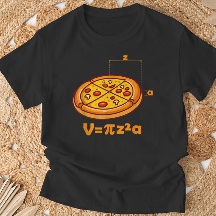 Pizza Nerd Geek Mathematik Witz Naturwissenschaft Formula T-Shirt Geschenke für alte Männer