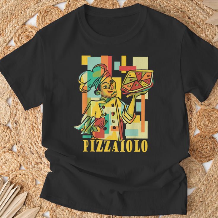 Pizzabäcker Pizzaiolo T-Shirt Geschenke für alte Männer