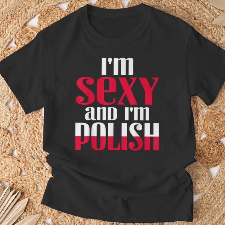 Poland Polska Poland Slogan For Proud Poland And Polinners T-Shirt Geschenke für alte Männer