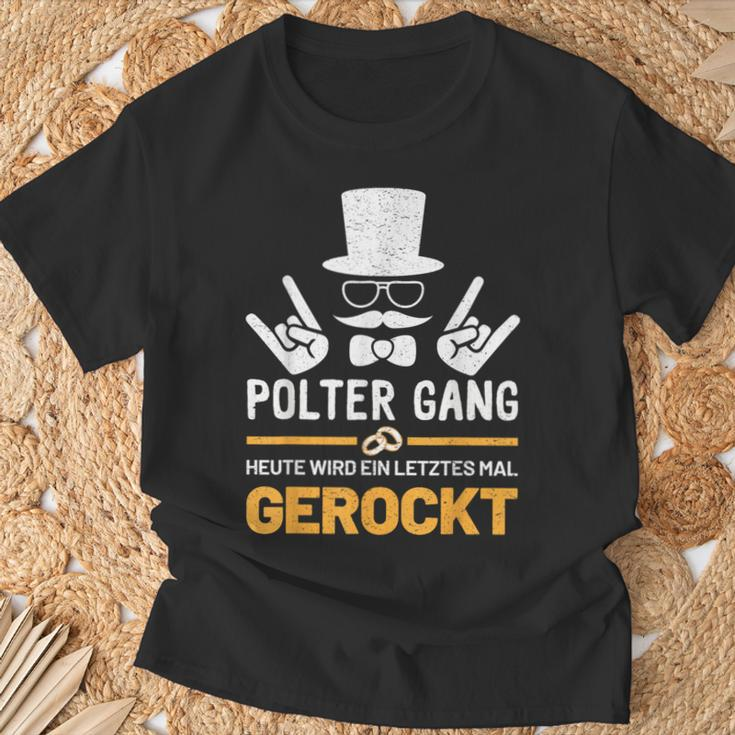 Polter Gang Jga Stag Party Groom S T-Shirt Geschenke für alte Männer