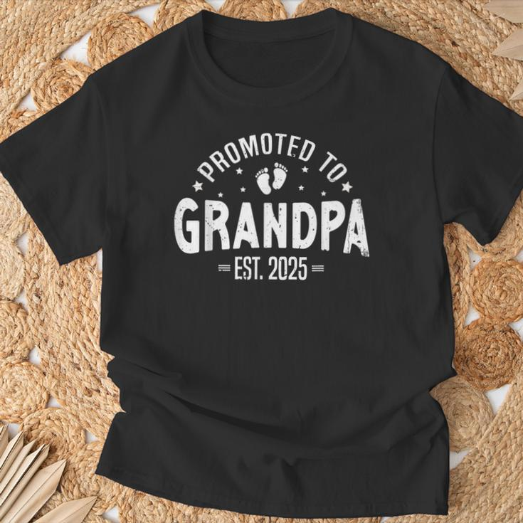 Grandpa Est Gifts, Promoted To Grandpa Shirts