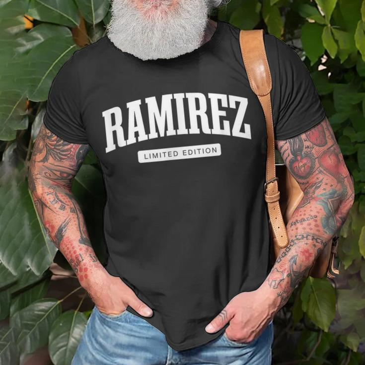 Ramirez Limited Edition Personalized Family Name T-Shirt Gifts for Old Men