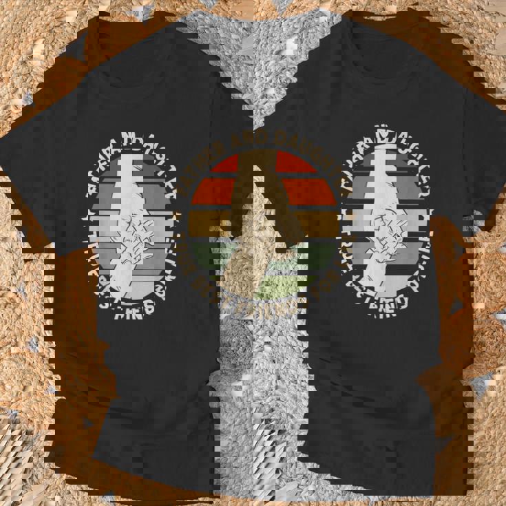 Regalo Del Día Del Padre Padre E Hija Camiseta unisex Regalos para ancianos