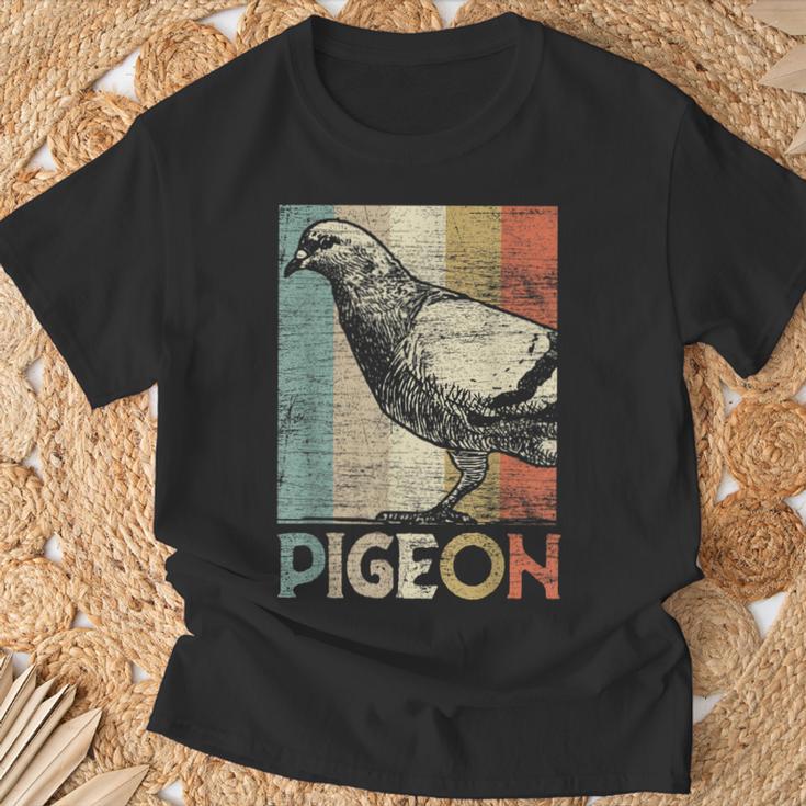 Retro Dove T-Shirt Geschenke für alte Männer