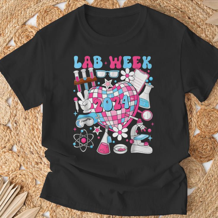 Retro Lab Week 2024 Medical Laboratory T-Shirt Gifts for Old Men