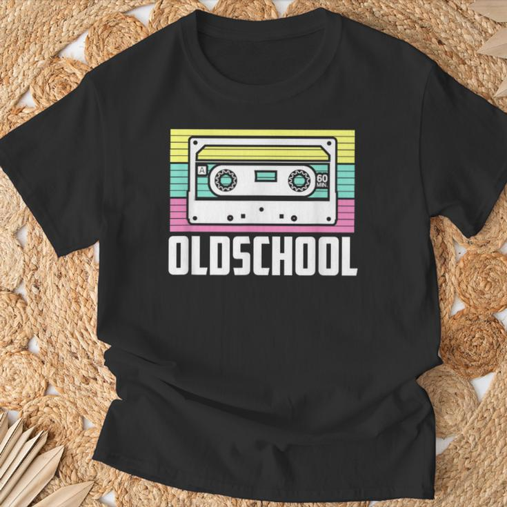 Retro Oldschool Cassette 80S 90S T-Shirt Geschenke für alte Männer