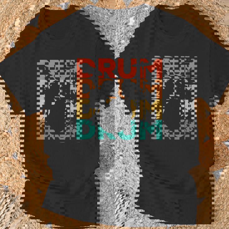 Retro Vintage Drums For Drummers & Drummers T-Shirt Geschenke für alte Männer
