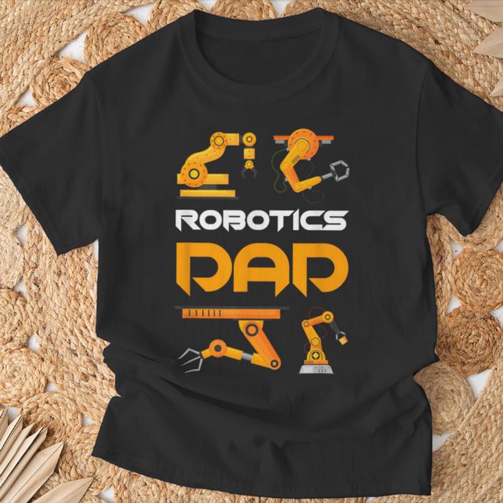 Robotik Papa T-Shirt Geschenke für alte Männer