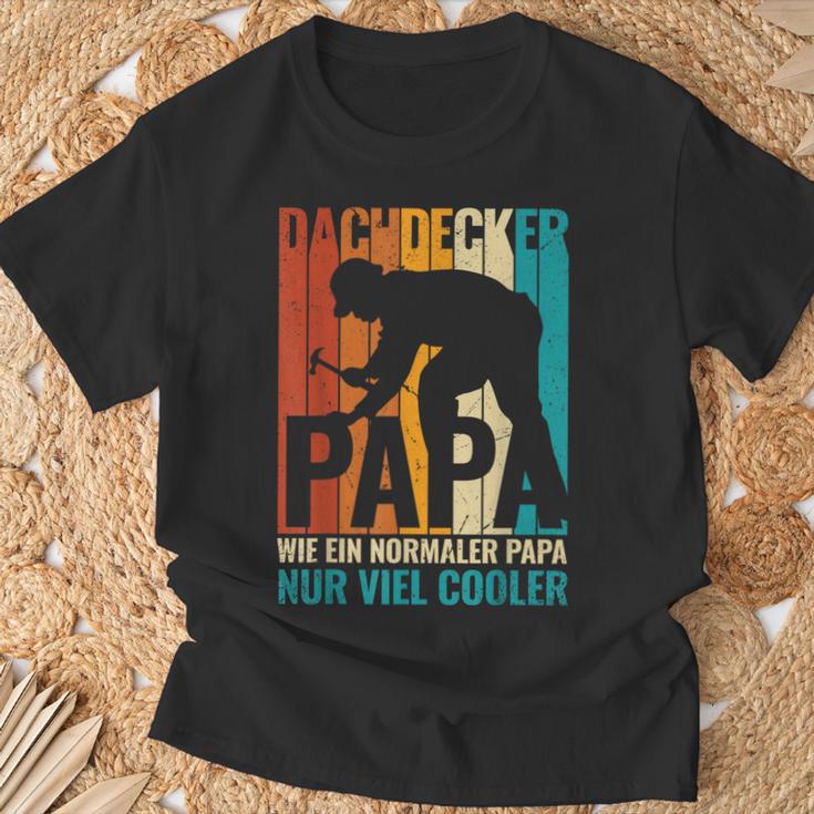 Roofer Papa Nur Cooleratertag Stolze Dachdeckerei T-Shirt Geschenke für alte Männer