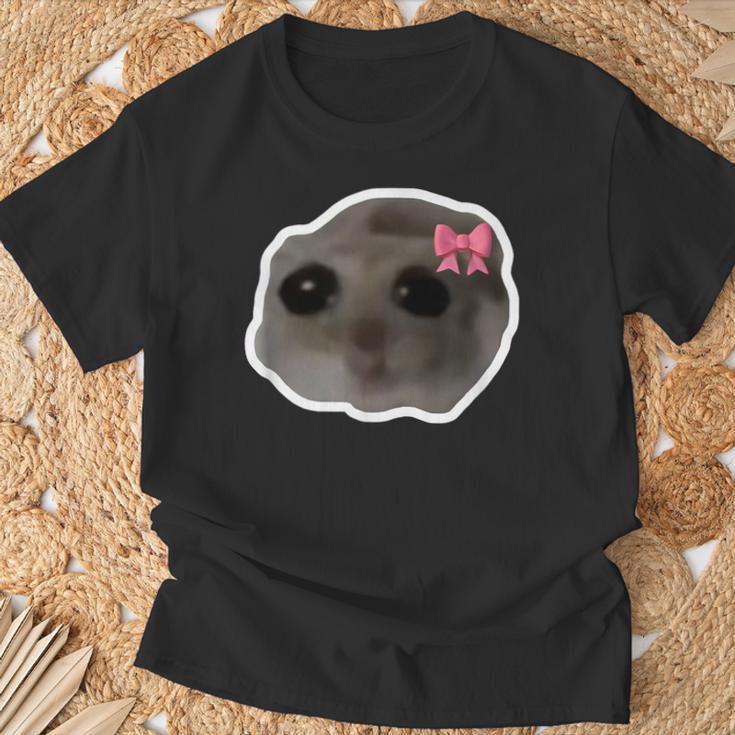 Sad Hamster Meme Sad Hamster T-Shirt Geschenke für alte Männer