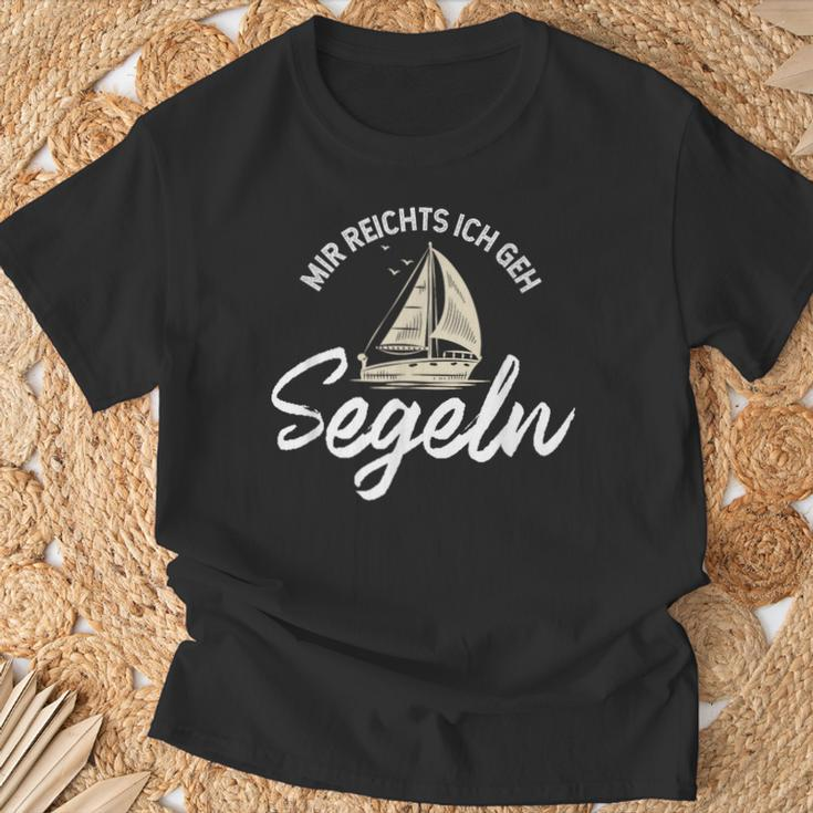 Sailing Mir Reichts Ich Geh Segeln T-Shirt Geschenke für alte Männer