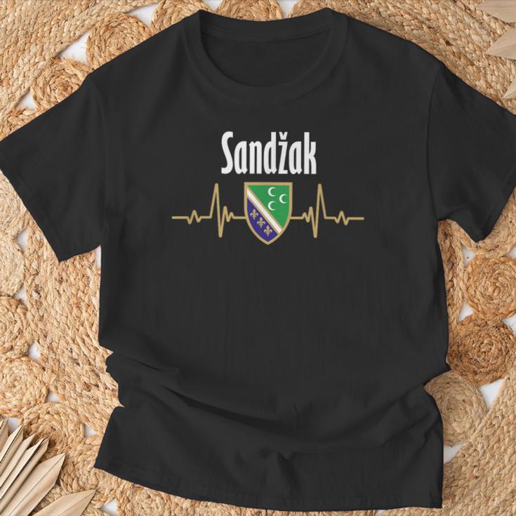 Sandzak Novi Pazar Sandzaklija S T-Shirt Geschenke für alte Männer