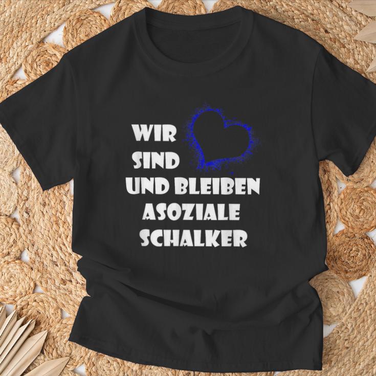 Schalke Fan Gelsenkirchen Football Ruhrpott S T-Shirt Geschenke für alte Männer