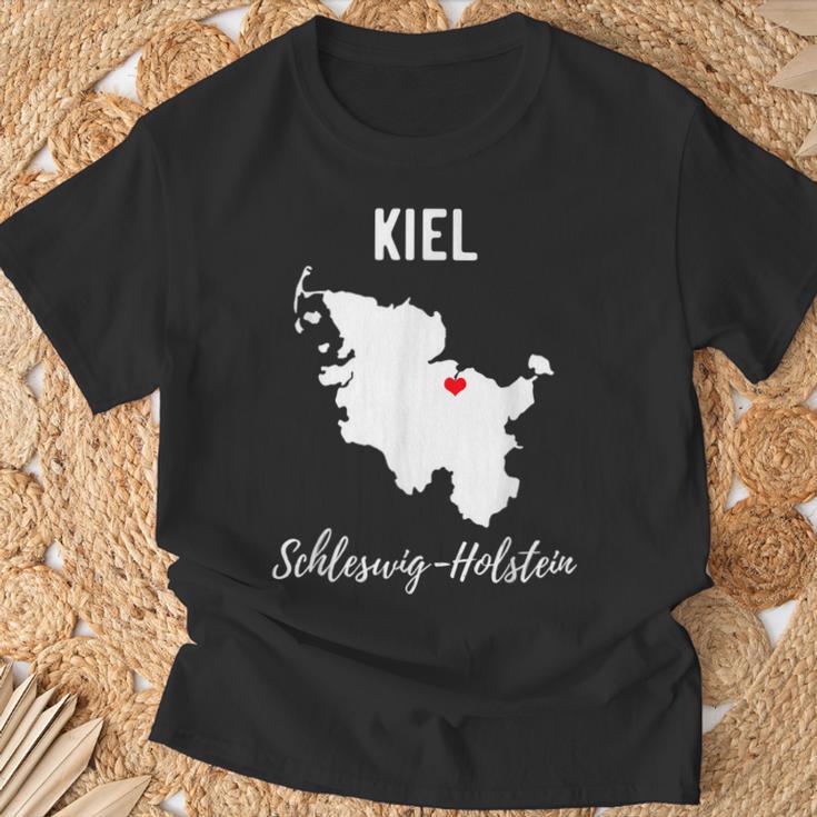 Schleswig-Holstein Kiel T-Shirt Geschenke für alte Männer