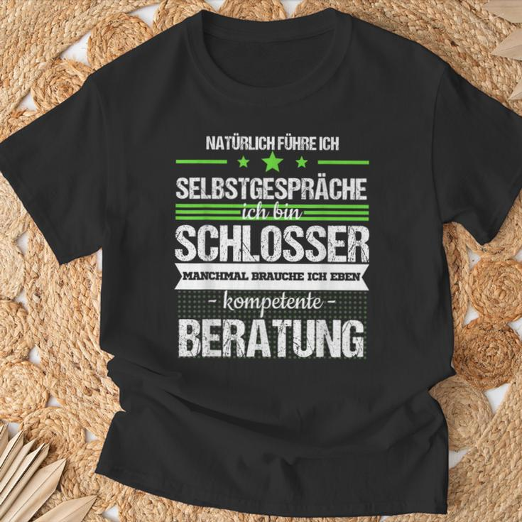 Schlosser Industrial Mechanic Mechanic Work T-Shirt Geschenke für alte Männer