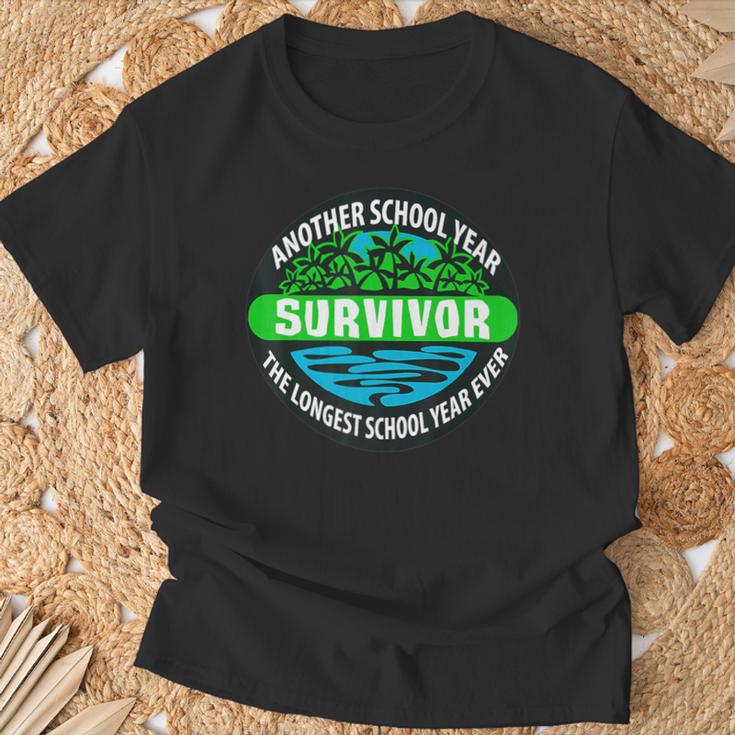 Another School Year Survivor The Longest School Year Ever T-Shirt Gifts for Old Men