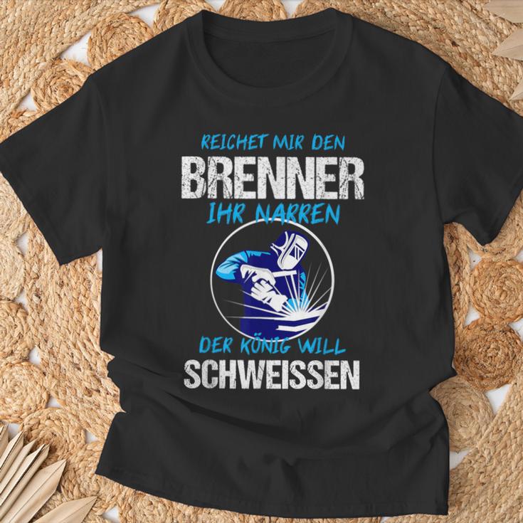 Schweisser Welder Burner Welding T-Shirt Geschenke für alte Männer