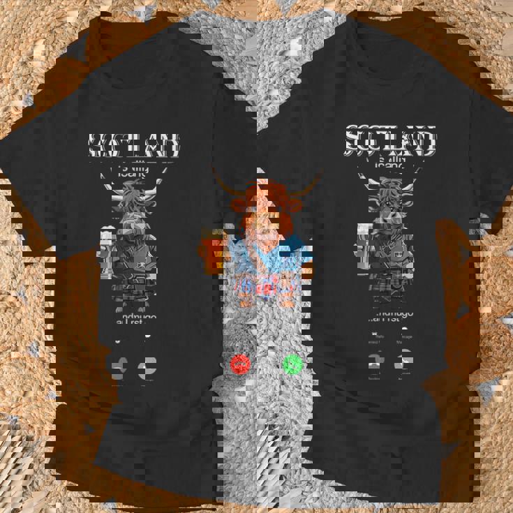 Highland Cow Gifts, Scotland Is Calling Shirts