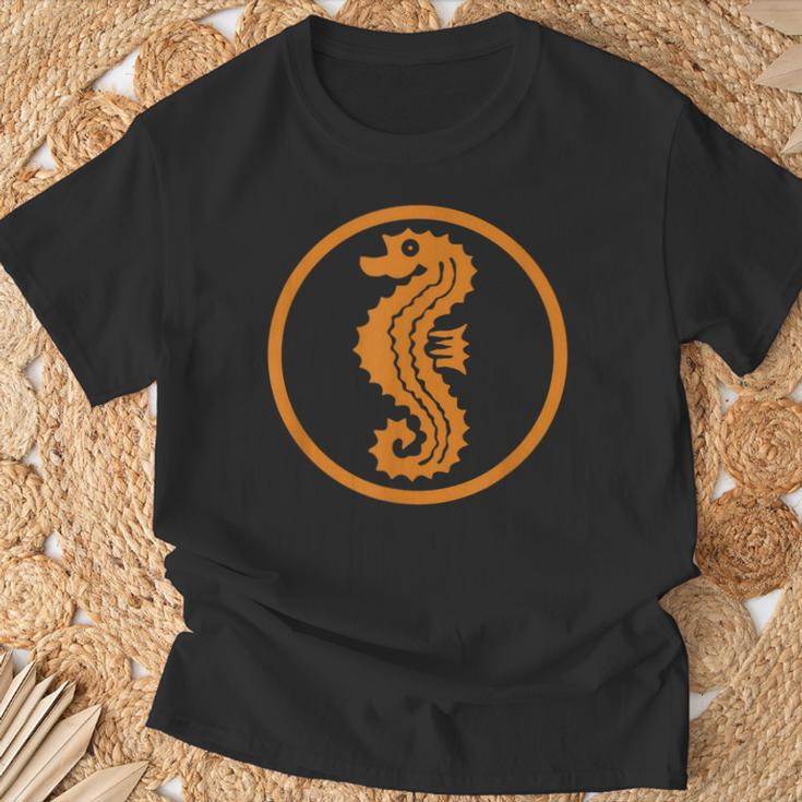 Seepferdchen Frühschwimmer Meerjungfrau Geschenk T-Shirt Geschenke für alte Männer