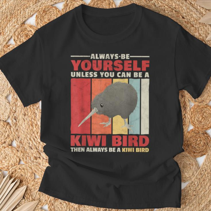 Sei Ein Kiwi New Zealand Snow Bouquet Kiwi Bird T-Shirt Geschenke für alte Männer