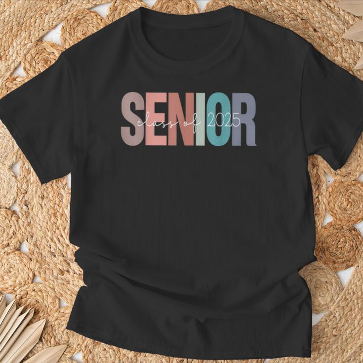 Senior 2025 Class Of 2025 Seniors Graduation 2025 Senior 25 T-Shirt Gifts for Old Men