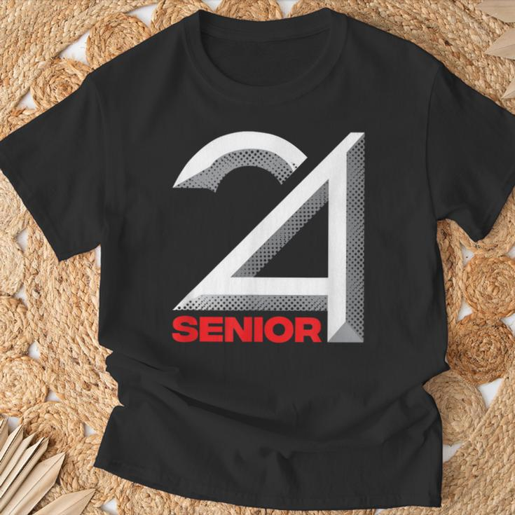 Senior Class Of 2024 Graduation High School College T-Shirt Gifts for Old Men