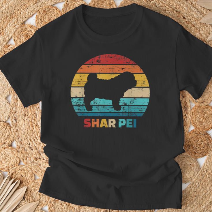 Shar Peiintage T-Shirt Geschenke für alte Männer